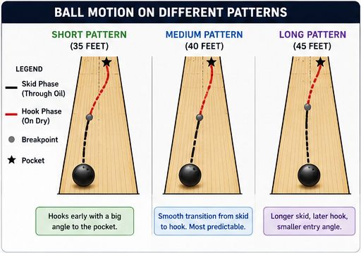 Choosing the right ball for the oil pattern
